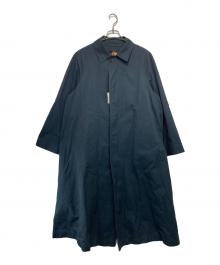 SANYO×JANTJE ONTEMBAAR（サンヨー×ヤンチェ オンテンバール）の古着「ステンカラーコート」｜ネイビー