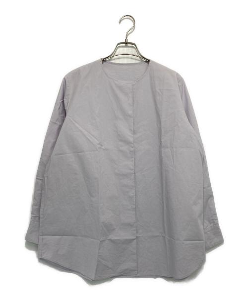 THE PAUSE（ザポーズ）the pause (ザポーズ) フレアカラー2WAYブラウス ラベンダー サイズ:Fの古着・服飾アイテム