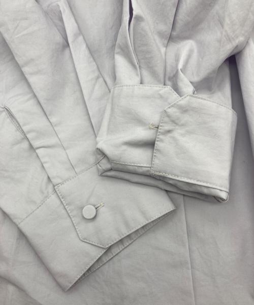 THE PAUSE（ザポーズ）the pause (ザポーズ) フレアカラー2WAYブラウス ラベンダー サイズ:Fの古着・服飾アイテム
