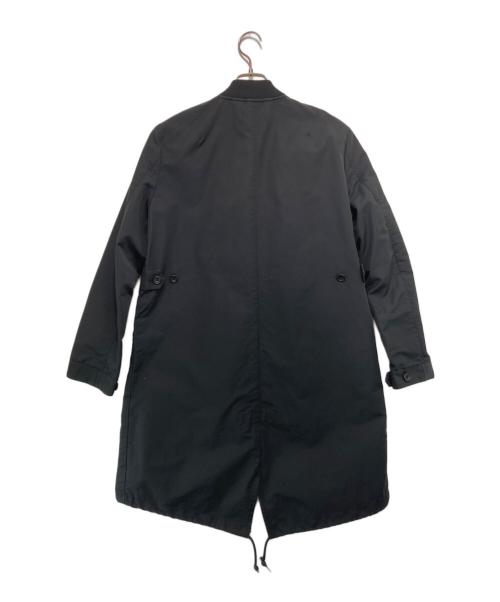 FRED PERRY（フレッドペリー）FRED PERRY (フレッドペリー) Fishtail Bomber Coat ブラック サイズ:XSの古着・服飾アイテム