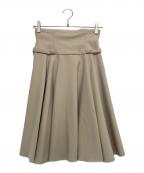 FOXEY NEWYORKフォクシーニューヨーク）の古着「デザインスカート」｜ベージュ