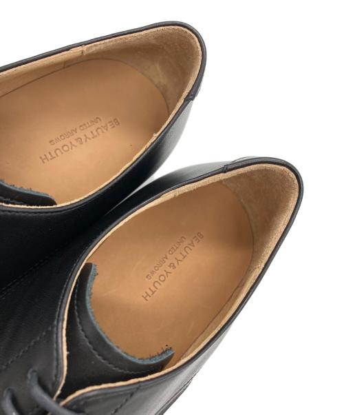 BEAUTY&YOUTH UNITED ARROWS（ビューティーアンドユースユナイテッドアローズ）BEAUTY&YOUTH UNITED ARROWS (ビューティーアンドユースユナイテッドアローズ) ダービーシューズ ブラック サイズ:JP260の古着・服飾アイテム