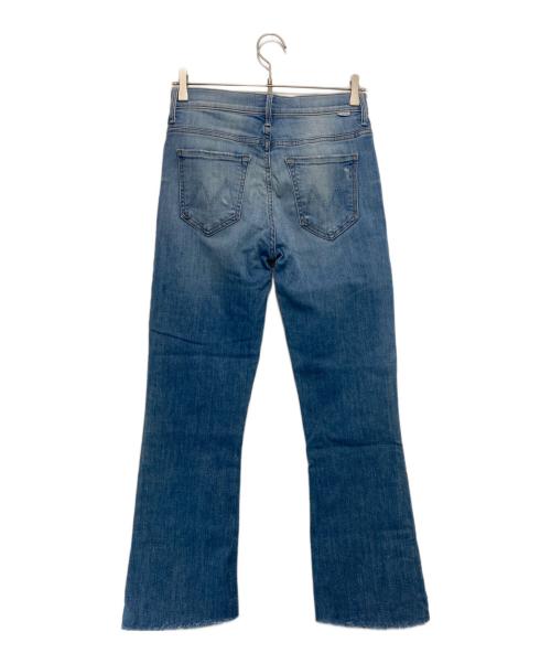 mother（マザー）mother (マザー) INSIDER CROP STEP FRAY-SHK/ブーツカットデニムパンツ インディゴ サイズ:27の古着・服飾アイテム
