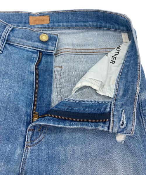 mother（マザー）mother (マザー) INSIDER CROP STEP FRAY-SHK/ブーツカットデニムパンツ インディゴ サイズ:27の古着・服飾アイテム
