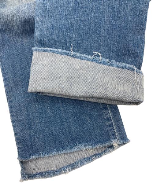 mother（マザー）mother (マザー) INSIDER CROP STEP FRAY-SHK/ブーツカットデニムパンツ インディゴ サイズ:27の古着・服飾アイテム