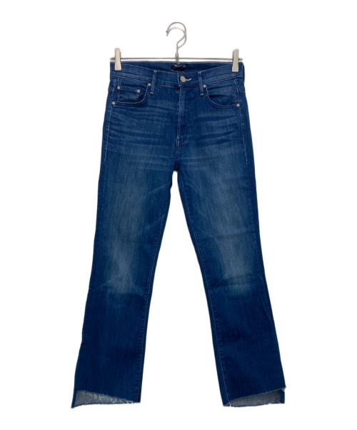 mother（マザー）mother (マザー) THE INSIDER CROP STEP デニムパンツ インディゴ サイズ:26の古着・服飾アイテム