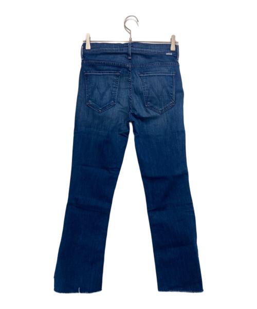 mother（マザー）mother (マザー) THE INSIDER CROP STEP デニムパンツ インディゴ サイズ:26の古着・服飾アイテム