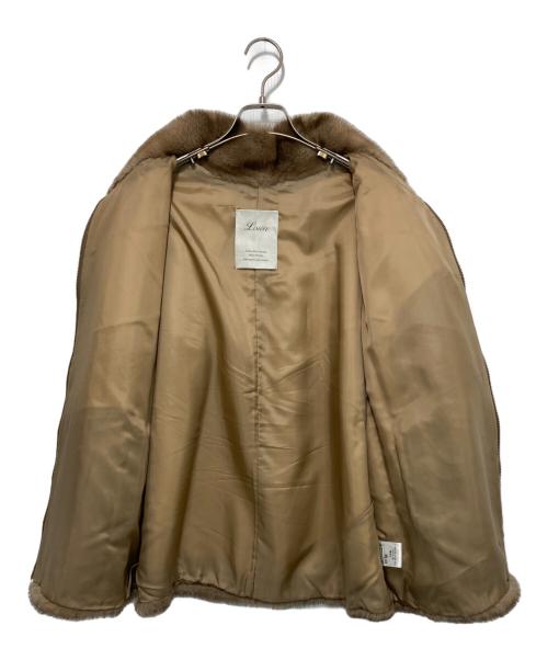 L'appartement（アパルトモン）L'Appartement (アパルトモン) Lisiere Mink ZIP ブルゾン ブラウン サイズ:-の古着・服飾アイテム