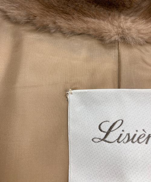 L'appartement（アパルトモン）L'Appartement (アパルトモン) Lisiere Mink ZIP ブルゾン ブラウン サイズ:-の古着・服飾アイテム