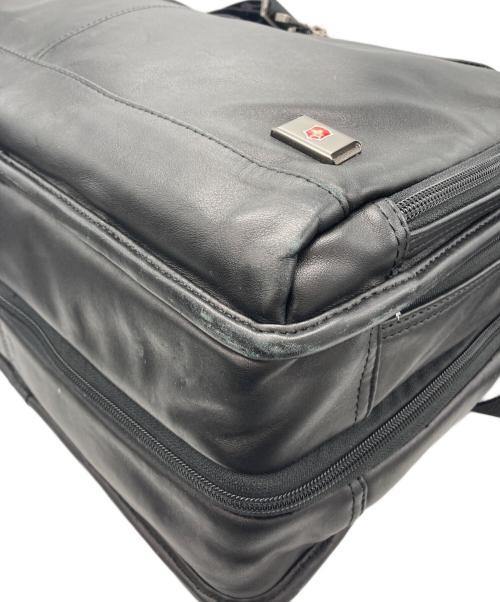 VICTORINOX（ビクトリノックス）VICTORINOX (ビクトリノックス) 2WAYショルダーバッグ ブラックの古着・服飾アイテム