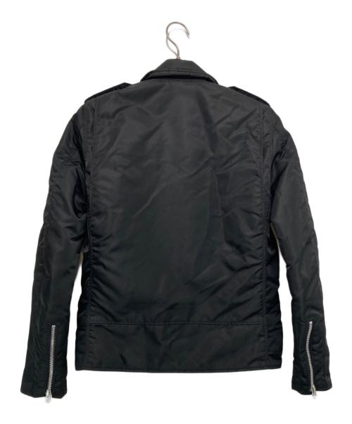 Schott（ショット）shott (ショット) ナイロンライダースジャケット ブラック サイズ:Sの古着・服飾アイテム