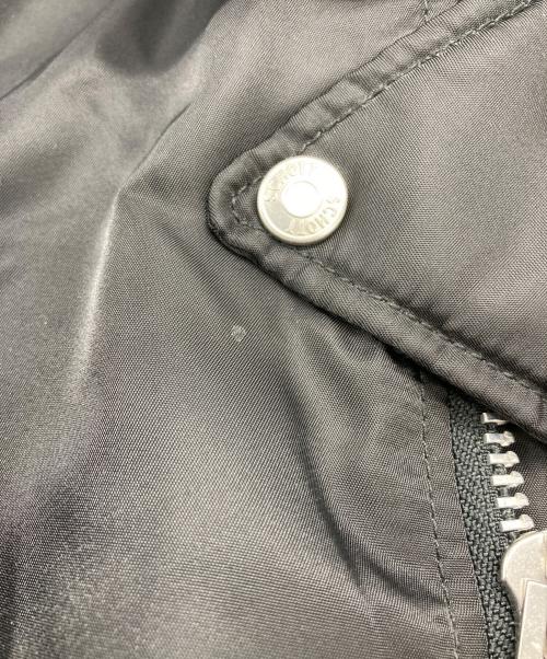 Schott（ショット）shott (ショット) ナイロンライダースジャケット ブラック サイズ:Sの古着・服飾アイテム