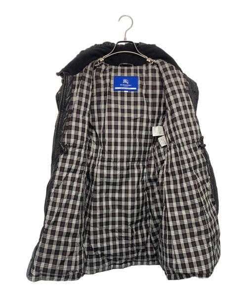 BURBERRY BLUE LABEL（バーバリー ブルー レーベル）BURBERRY BLUE LABEL (バーバリーブルーレーベル) ダウンコート ブラック サイズ:38の古着・服飾アイテム