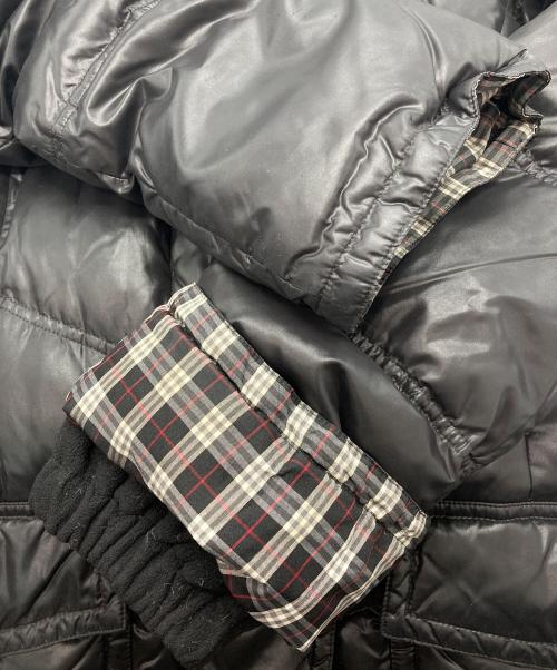 BURBERRY BLUE LABEL（バーバリー ブルー レーベル）BURBERRY BLUE LABEL (バーバリーブルーレーベル) ダウンコート ブラック サイズ:38の古着・服飾アイテム