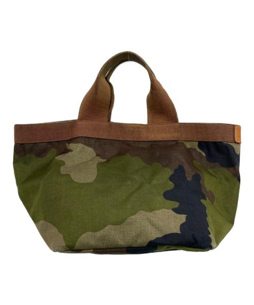 Herve Chapelier（エルベシャプリエ）Herve Chapelier (エルベシャプリエ) コーデュラナイロン・舟型トート 707W カモフラージュ サイズ:-の古着・服飾アイテム