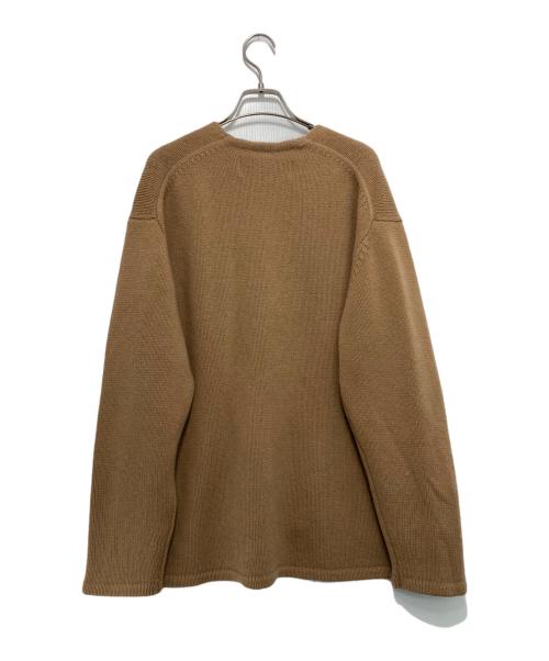 walenode（ウェルノード）WALENODE (ウェルノード) カシミヤVネックニット ベージュ サイズ:1の古着・服飾アイテム
