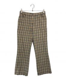 BURBERRY LONDON（バーバリーロンドン）の古着「ノバチェックパンツ」｜ベージュ