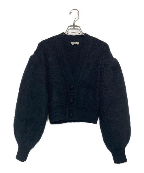 FENDI（フェンディ）FENDI (フェンディ) モヘヤニットカーディガン ブラック サイズ:FR36/IT40の古着・服飾アイテム