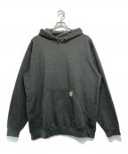 CarHarttカーハート）の古着「HOODED PULLOVER MIDWEIGHT SWEATSHIRT」｜グレー