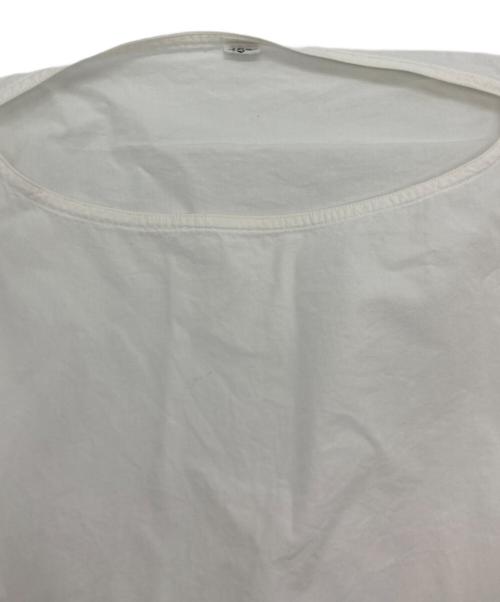 45R（フォーティファイブ・アール）45R (フォーティファイブ・アール) プルオーバーブラウス ホワイトの古着・服飾アイテム