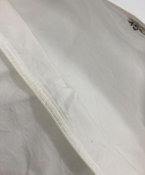 45R（フォーティファイブ・アール）45R (フォーティファイブ・アール) プルオーバーブラウス ホワイトの古着・服飾アイテム