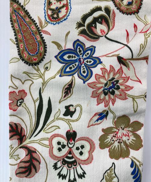 ETRO（エトロ）ETRO (エトロ) 花柄パンツ ホワイト サイズ:31の古着・服飾アイテム