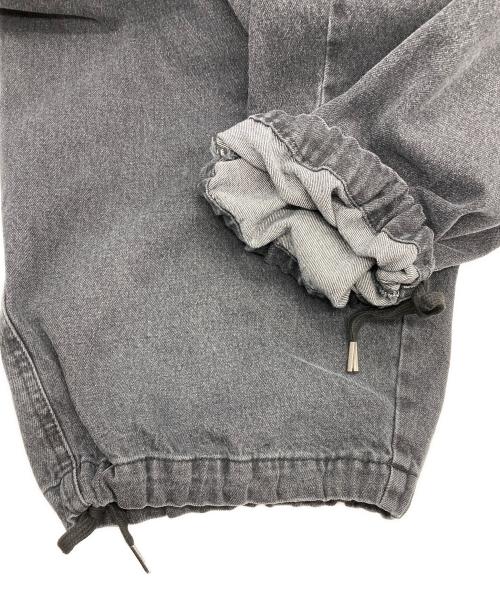 .kom（ドットコム）.kom (ドットコム) A'GEM/9 (エージェムナイン) セパレート カーゴパンツ/ワイドデニム イージーパンツ グレー サイズ:Fの古着・服飾アイテム