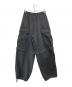 .kom (ドットコム) A'GEM/9 (エージェムナイン) セパレート カーゴパンツ/ワイドデニム イージーパンツ グレー サイズ:F：6000円