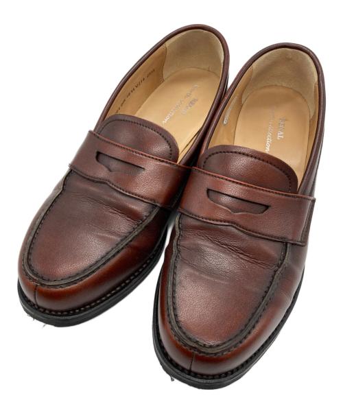 REGAL worth collection（リーガルワースコレクション）REGAL worth collection (リーガルワースコレクション) コインローファー ブラウン サイズ:25½の古着・服飾アイテム