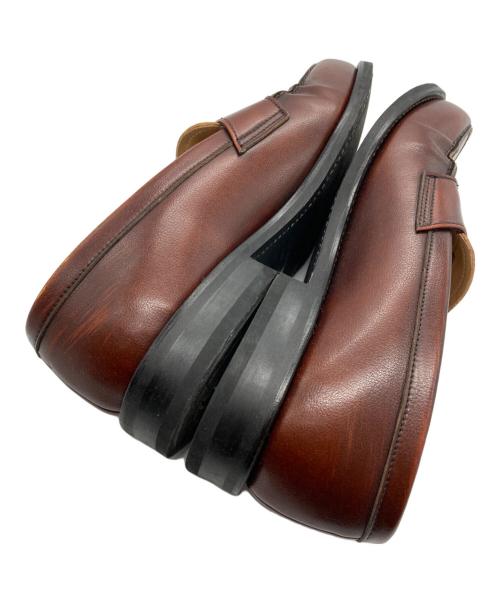 REGAL worth collection（リーガルワースコレクション）REGAL worth collection (リーガルワースコレクション) コインローファー ブラウン サイズ:25½の古着・服飾アイテム