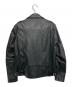 THE CRIMIE (ザ クライミー) LAMB LEATHER W RIDERS JACKET ブラック サイズ:M：18000円