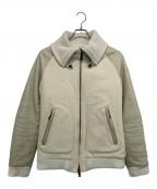 1piu1uguale3ウノピュウノウグァーレトレ）の古着「VESPA DONKEY ZIP STADIUM」｜ホワイト