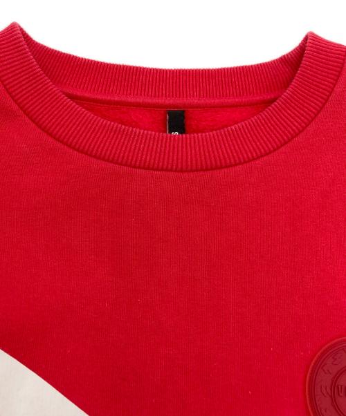 VERSUS VERSACE（ヴェルサス ヴェルサーチェ）VERSUS VERSACE (ヴェルサス ヴェルサーチェ) スウェット レッド サイズ:Sの古着・服飾アイテム