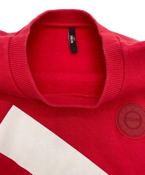 VERSUS VERSACE（ヴェルサス ヴェルサーチェ）VERSUS VERSACE (ヴェルサス ヴェルサーチェ) スウェット レッド サイズ:Sの古着・服飾アイテム