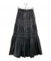 MAISON SPECIAL（メゾンスペシャル）の古着「ヴィーガンレザーボリュームスカート」｜ブラック