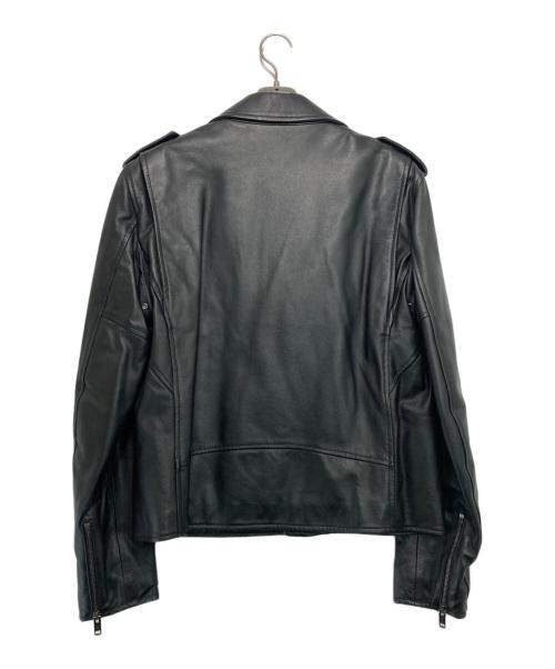 BALLY（バリー）BALLY (バリー) ダブルライダースジャケット ブラック サイズ:XLの古着・服飾アイテム