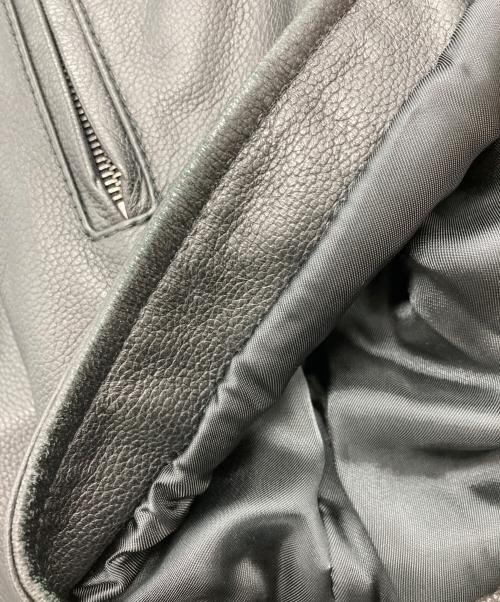 BALLY（バリー）BALLY (バリー) ダブルライダースジャケット ブラック サイズ:XLの古着・服飾アイテム