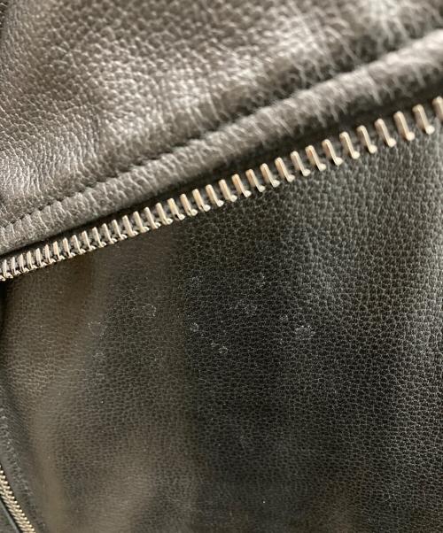 BALLY（バリー）BALLY (バリー) ダブルライダースジャケット ブラック サイズ:XLの古着・服飾アイテム