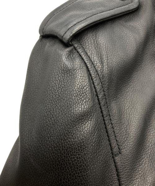 BALLY（バリー）BALLY (バリー) ダブルライダースジャケット ブラック サイズ:XLの古着・服飾アイテム