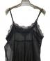 中古・古着 jouetie (ジュエティ) ランジェリーキャミワンピース ブラック サイズ:M 未使用品：3000円