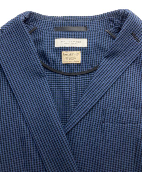 BEAUTY&YOUTH UNITED ARROWS（ビューティーアンドユースユナイテッドアローズ）BEAUTY&YOUTH UNITED ARROWS (ビューティーアンドユースユナイテッドアローズ) セットアップ ブルー サイズ:Mの古着・服飾アイテム