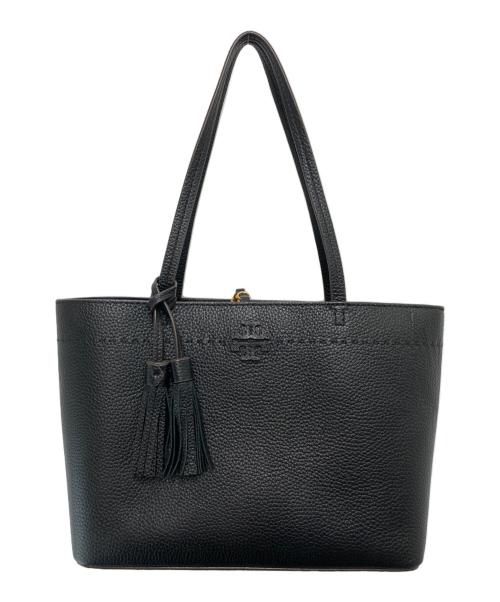TORY BURCH（トリーバーチ）TORY BURCH (トリーバーチ) トートバッグ ブラックの古着・服飾アイテム