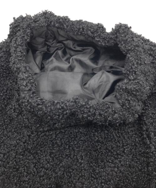 SEVEN TEN by MIHO KAWAHITO（セブン テン バイ ミホ カワヒト）SEVEN TEN by MIHO KAWAHITO (セブン テン バイ ミホ カワヒト) ボアスカート ブラック サイズ:Mの古着・服飾アイテム