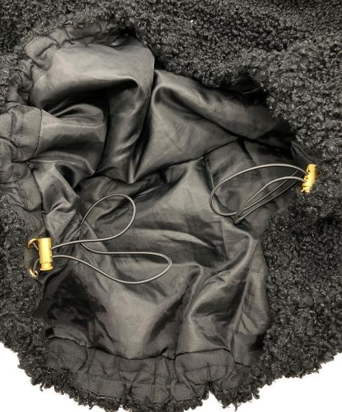 SEVEN TEN by MIHO KAWAHITO（セブン テン バイ ミホ カワヒト）SEVEN TEN by MIHO KAWAHITO (セブン テン バイ ミホ カワヒト) ボアスカート ブラック サイズ:Mの古着・服飾アイテム