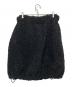 SEVEN TEN by MIHO KAWAHITO (セブン テン バイ ミホ カワヒト) ボアスカート ブラック サイズ:M：7000円