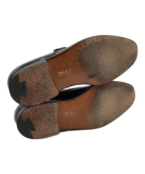BROOKS BROTHERS（ブルックスブラザーズ）BROOKS BROTHERS (ブルックスブラザーズ) peal&co (ピールアンドコー) モンクストラップシューズ ブラック サイズ:6½Eの古着・服飾アイテム