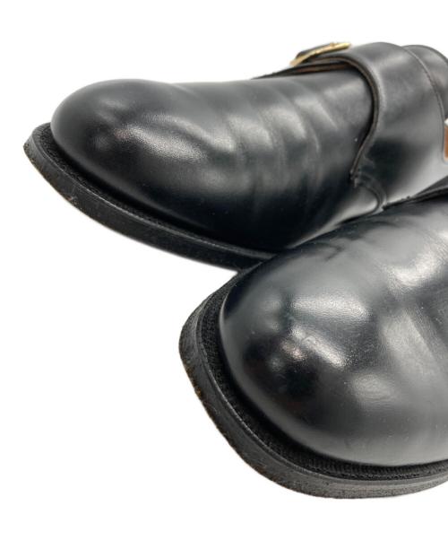BROOKS BROTHERS（ブルックスブラザーズ）BROOKS BROTHERS (ブルックスブラザーズ) peal&co (ピールアンドコー) モンクストラップシューズ ブラック サイズ:6½Eの古着・服飾アイテム
