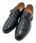 BROOKS BROTHERS（ブルックスブラザーズ）の古着「モンクストラップシューズ」｜ブラック