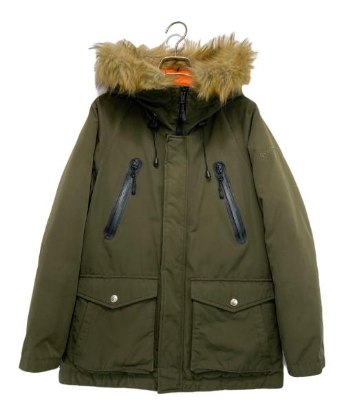 Schott（ショット）schott (ショット) シュノークルダウンパーカー オリーブ サイズ:Fの古着・服飾アイテム