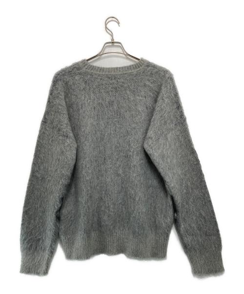 MSGM（エムエスジーエム）MSGM (エムエスジーエム) モヘアニット グレー サイズ:Mの古着・服飾アイテム